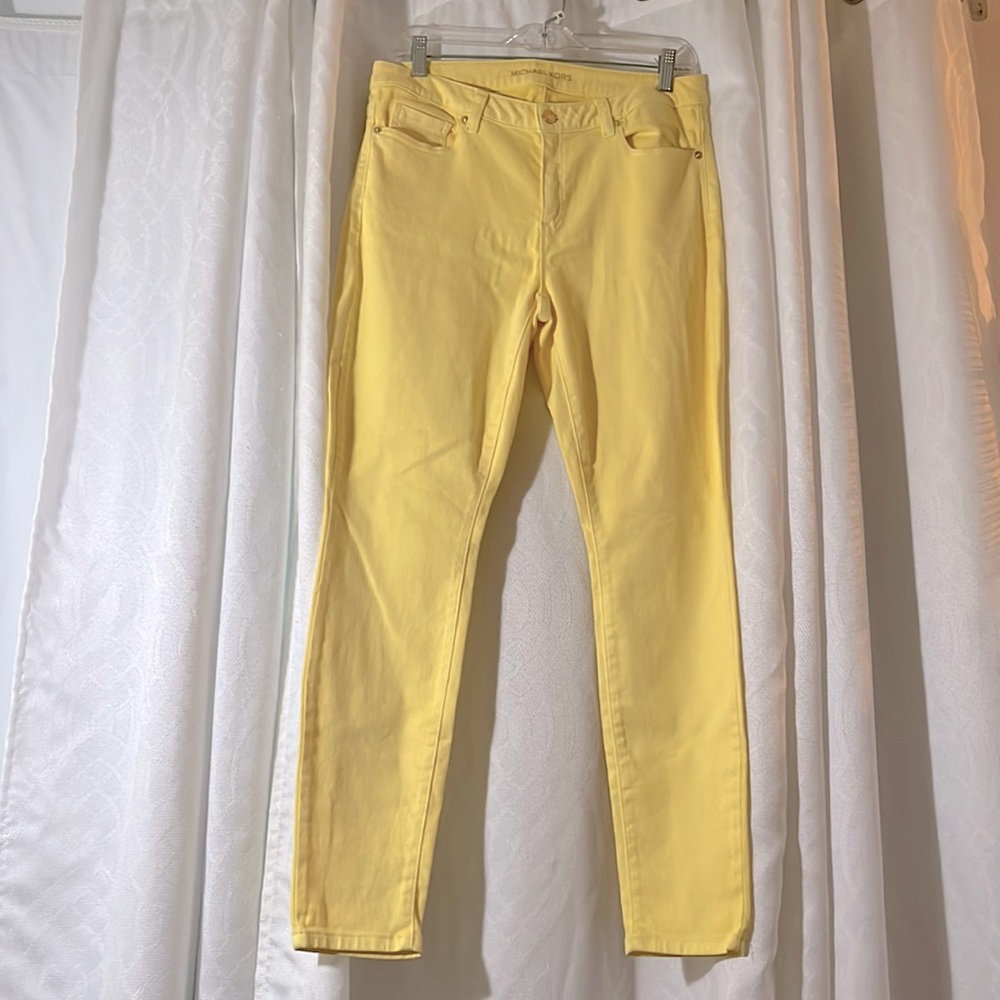 Micheal Kors Yellow Jeans